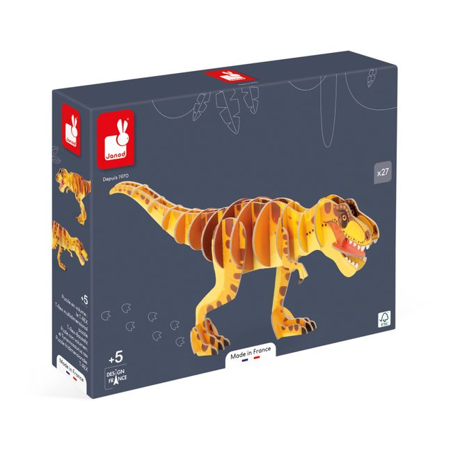 3D T-Rex Puzzle - 27 pieces
