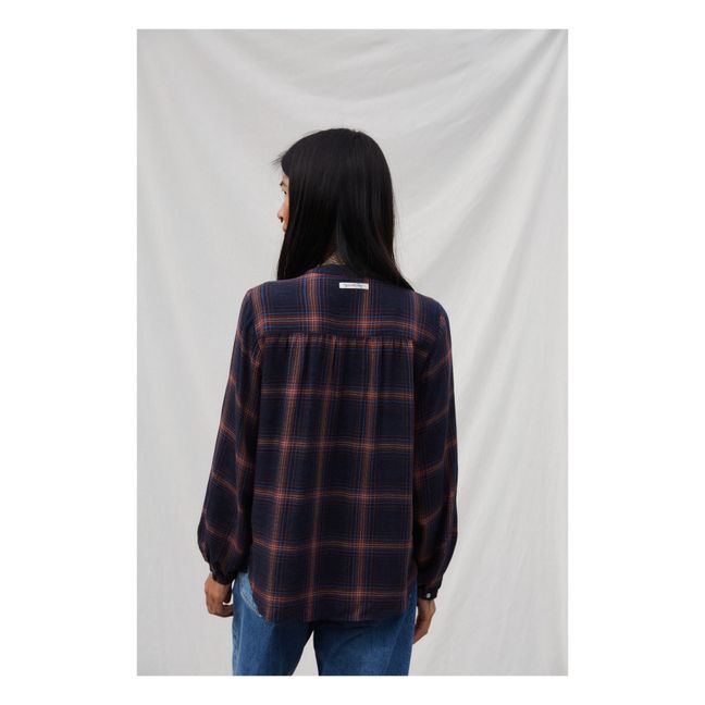 Blouse d'Allaitement Lait It Be | Bleu