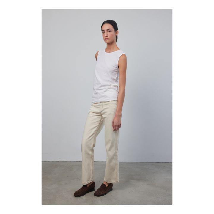 Column Tank Top | Chalk- Imagen del producto n°2