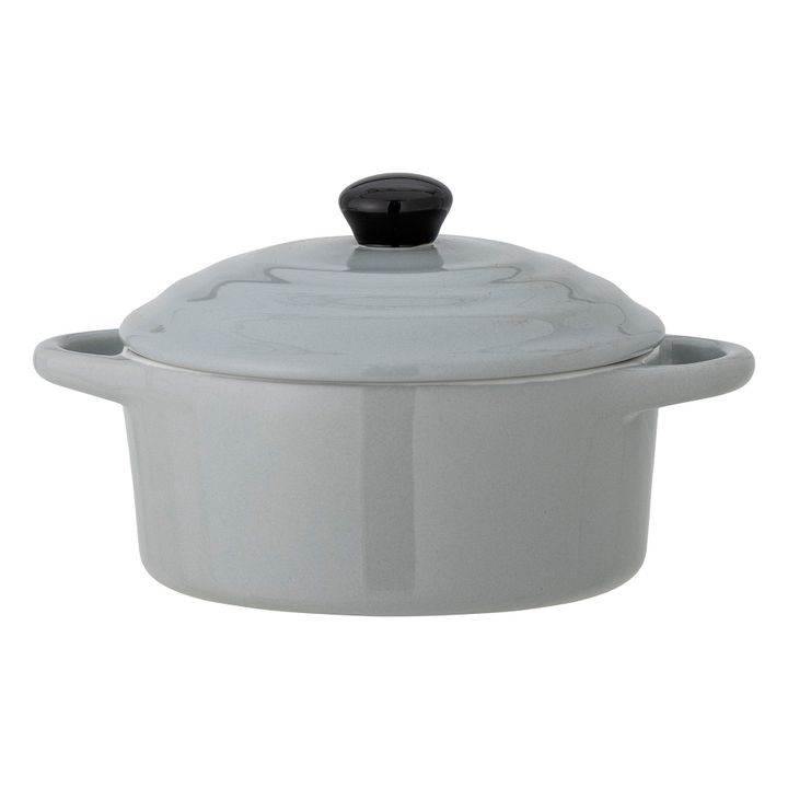 Stoneware serving dish | Grey- Product image n°0
