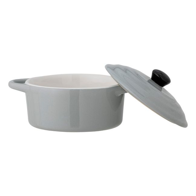 Stoneware serving dish | Grey