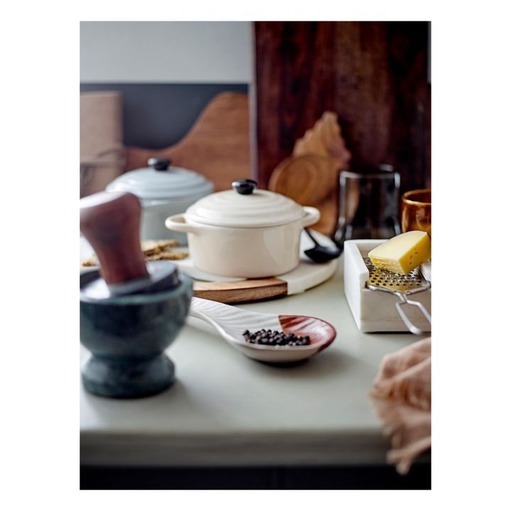 Stoneware serving dish | Grey- Product image n°1
