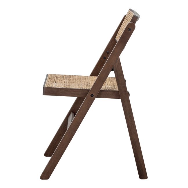Stuhl aus Rohrgeflecht Loupe | Braun