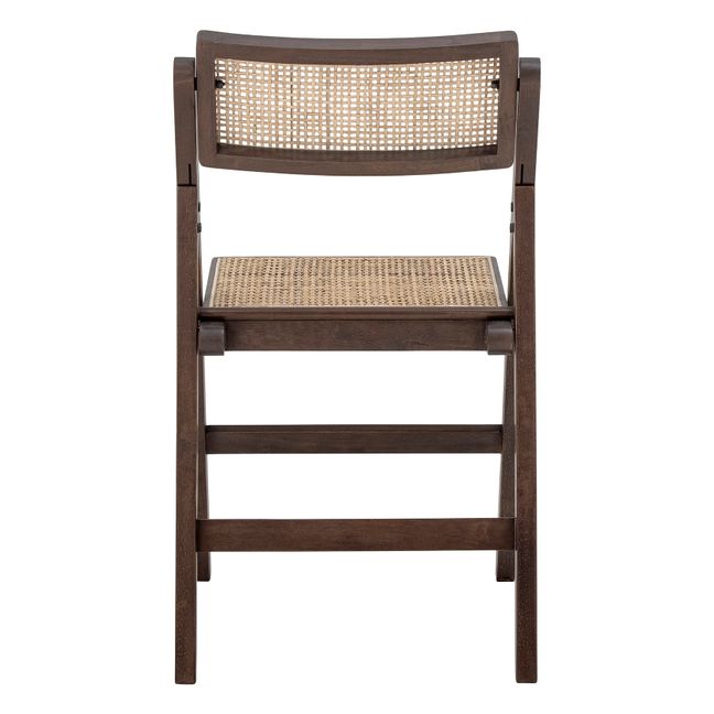Chaise Loupe en cannage | Brun
