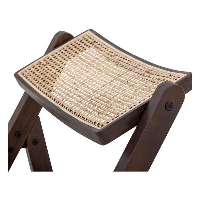 Stuhl aus Rohrgeflecht Loupe | Braun