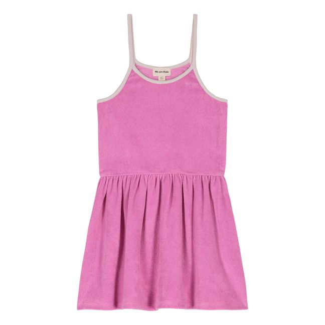 Robe Claudia Eponge Coton Bio | Rose