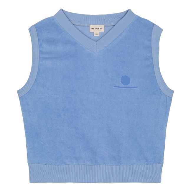 Louis Organic Cotton Terry Top | Blu