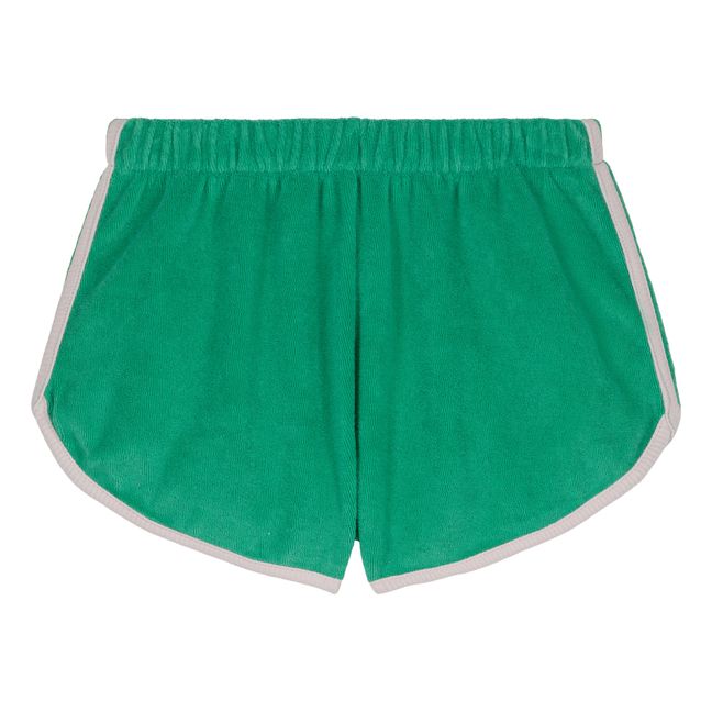 Short Juju Eponge Coton Bio | Vert sapin