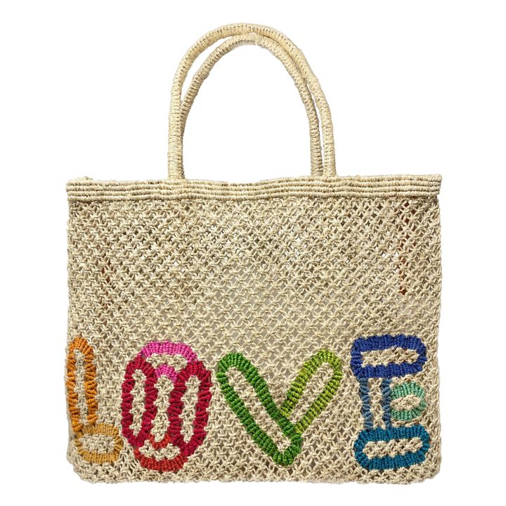 Large Love Basket Bag | Natur- Produktbild Nr. 0