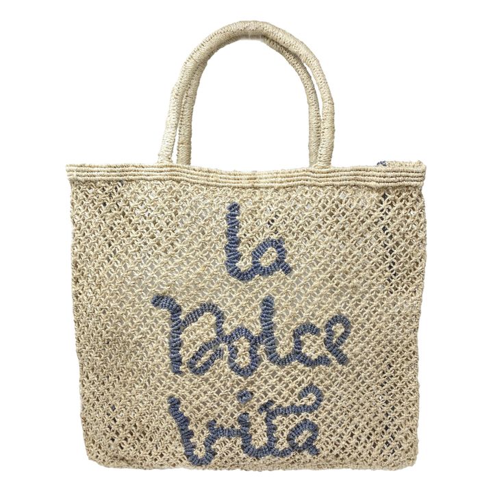 La Dolce Vita Large Basket Bag | Natur- Produktbild Nr. 0
