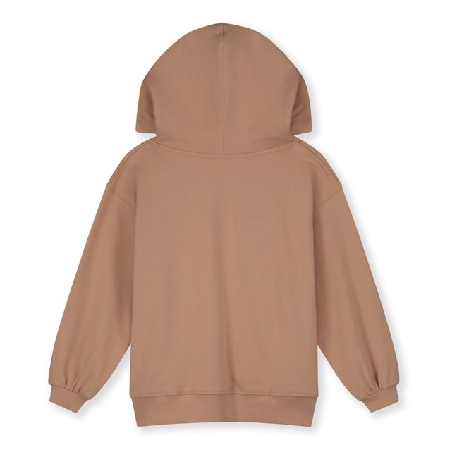 Sudadera con capucha Algodón orgánico | Rosa Viejo