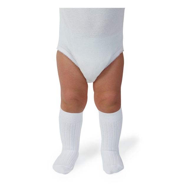 Chaussettes La Haute | Blanc