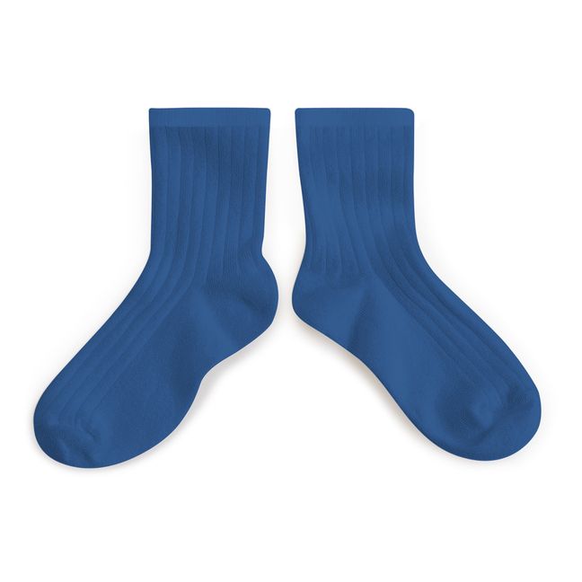 Chaussettes La Mini | Bleu