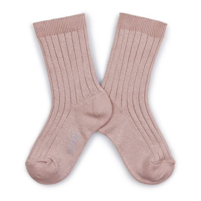 Chaussettes Victoire | Dusty Pink