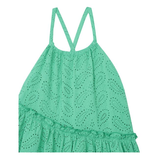 Long Flowy Dress | Green