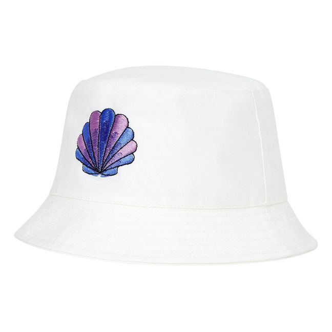 Shell Bucket Hat | Bianco