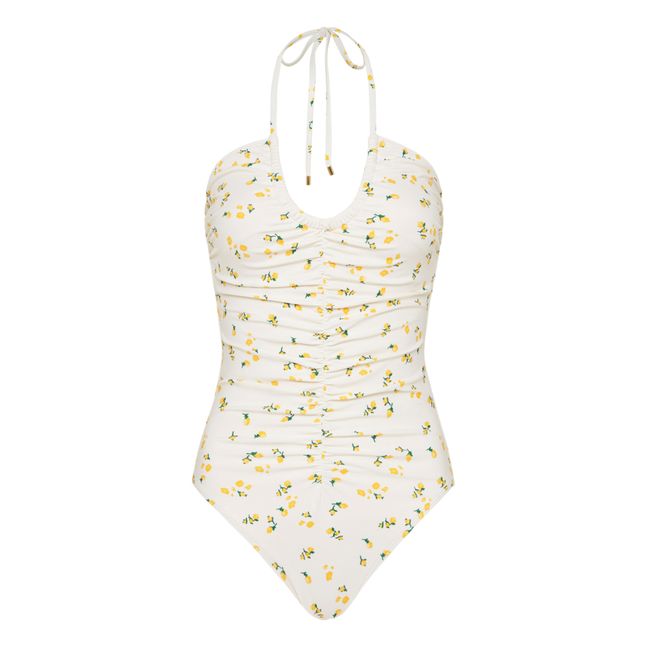 Bañador con estampado floral | Blanco