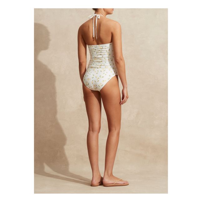 Bañador con estampado floral | Blanco