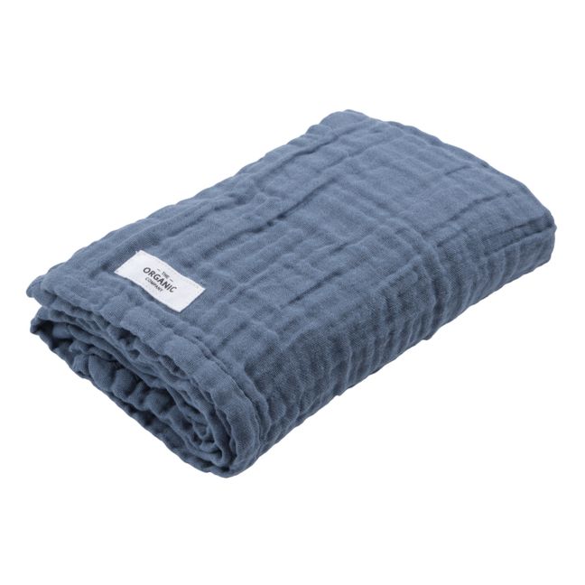 Asciugamano ospiti in cotone organico | Blu