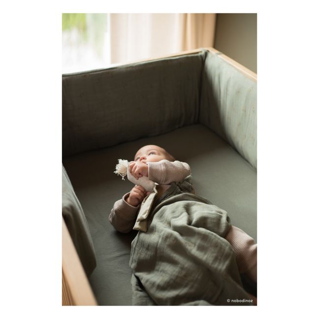 Drap-housse Wabi-Sabi | Vert kaki