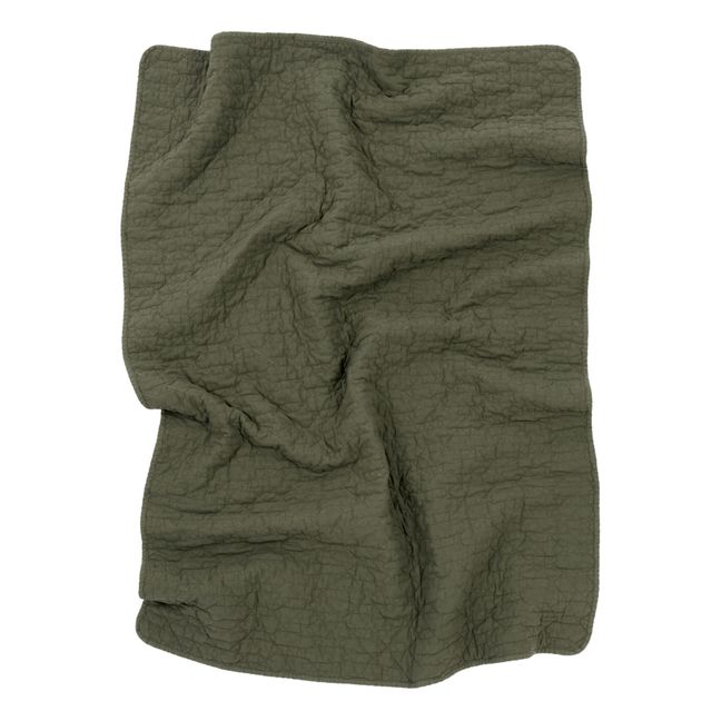 Wabi-Sabi Quilted Blanket | Khaki