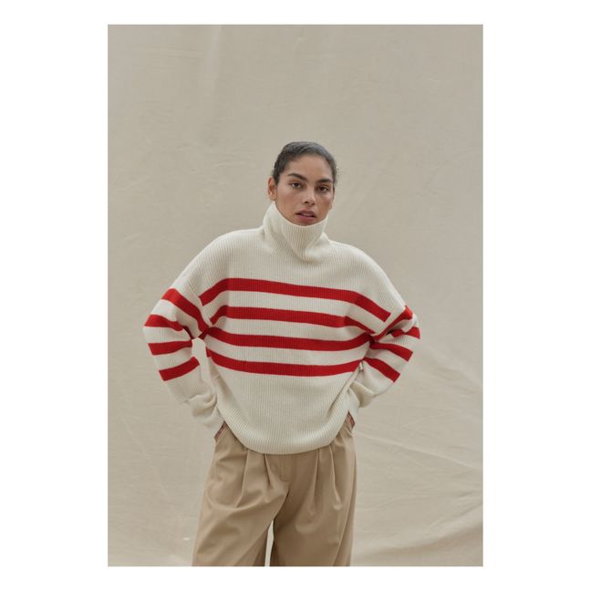 Pull Francisco Cachemire | Blanc