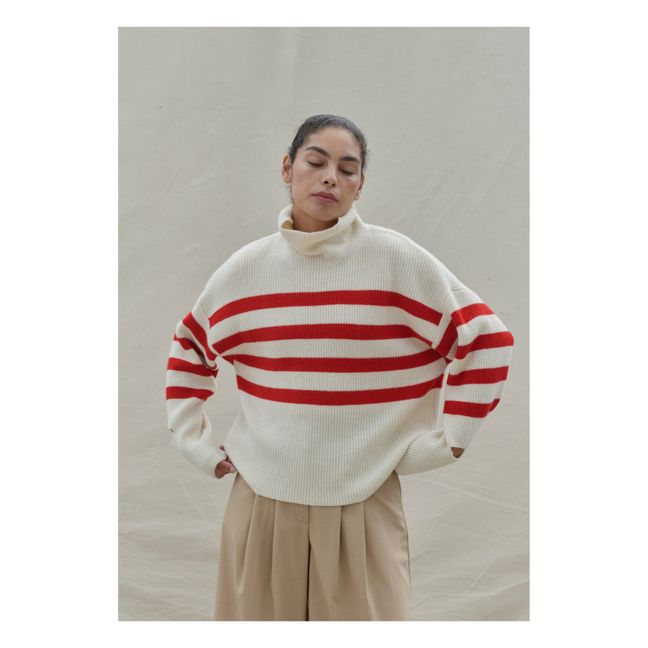 Pull Francisco Cachemire | Blanc
