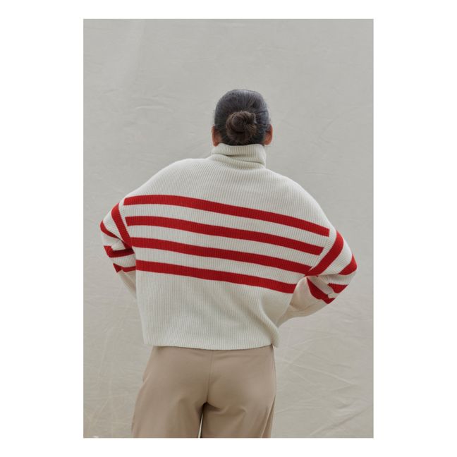 Pull Francisco Cachemire | Blanc