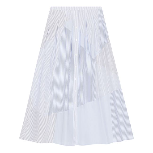 Gunilla Patchwork Skirt | Blu
