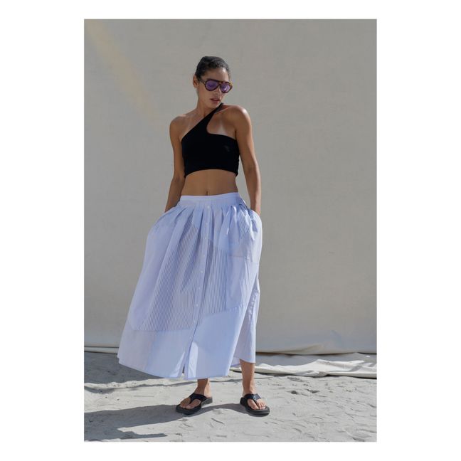 Gunilla Patchwork Skirt | Blu