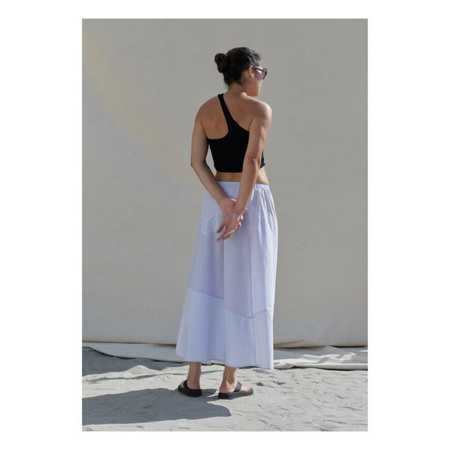 Gunilla Patchwork Skirt | Blu