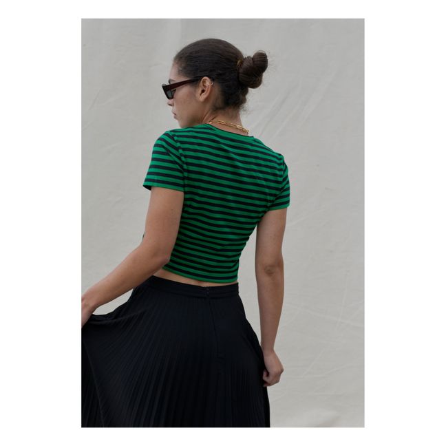 Hazel Organic Cotton T-Shirt | Verde