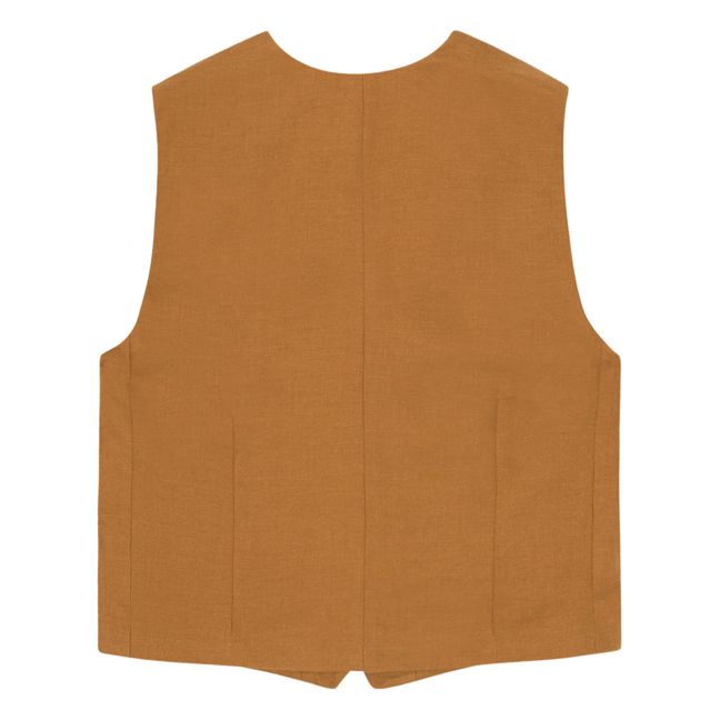 Mister Sleeveless Vest | Cinnamon