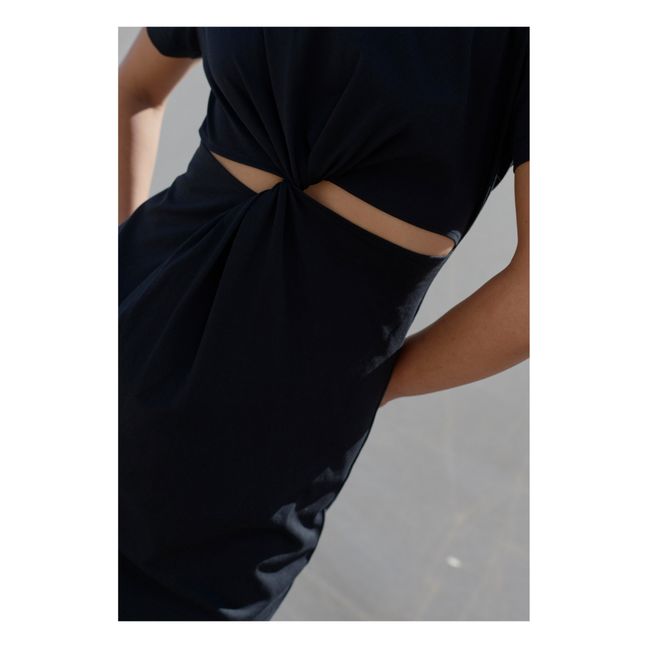 Robe T-shirt Zach Coton Bio | Negro