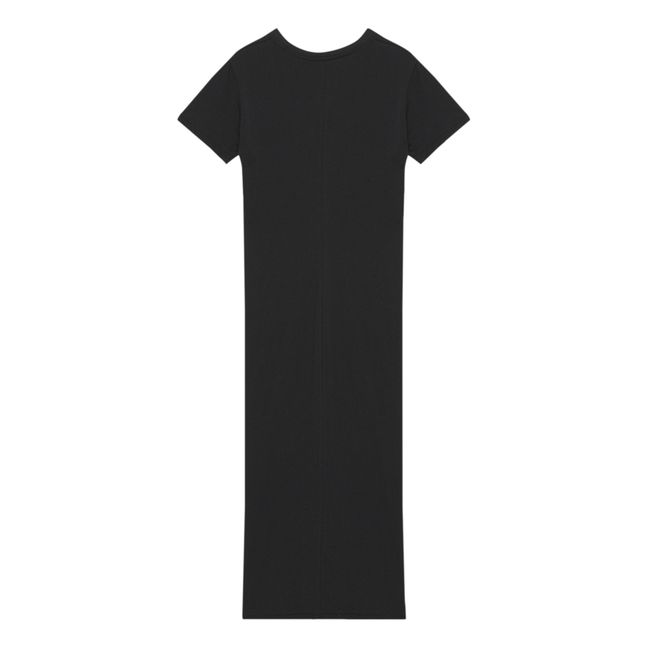 Robe T-shirt Zach Coton Bio | Negro
