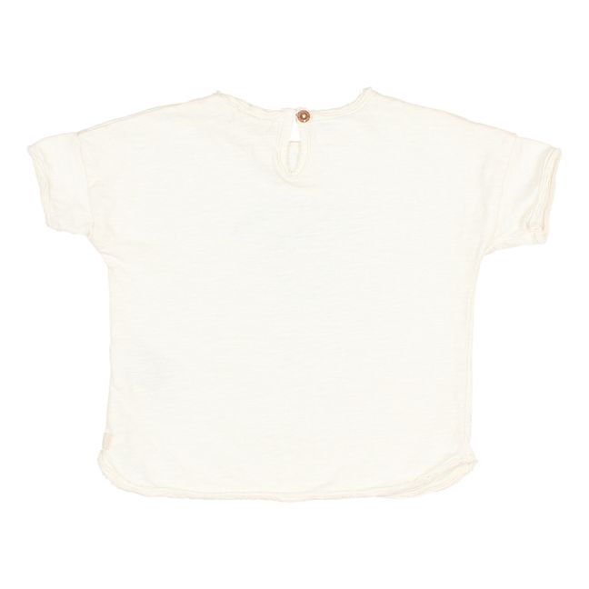 Camiseta de algodón orgánico para bebé | Crudo