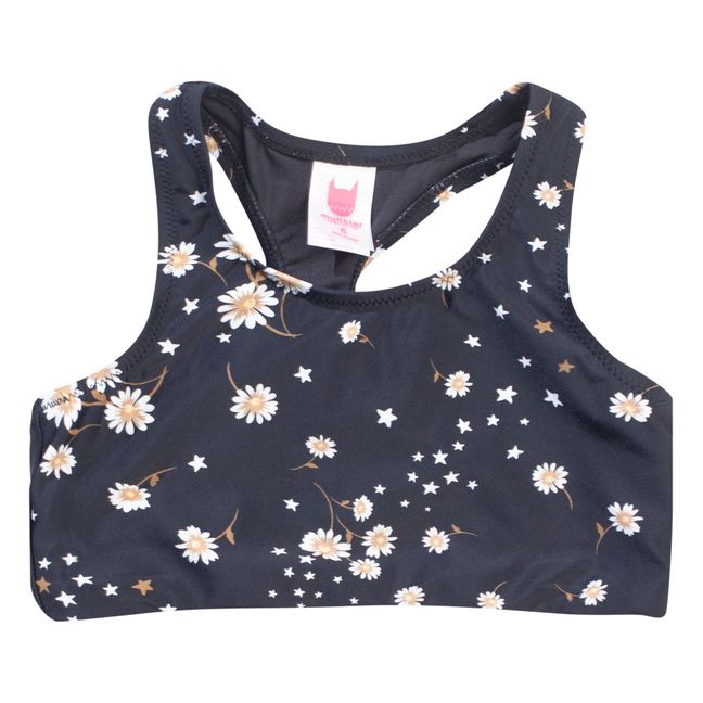 Daisy Cropped Top | Nero