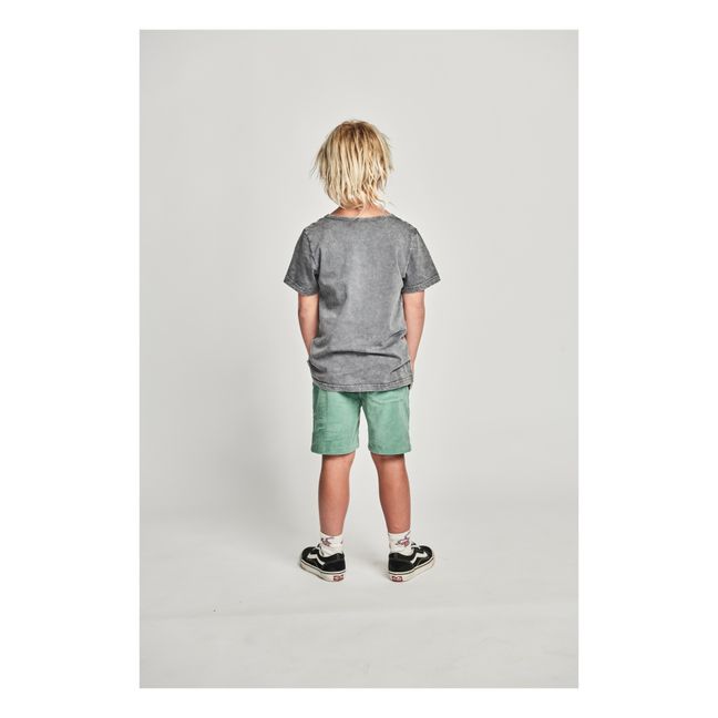 Beachcord Fleece Shorts | Mintgrün