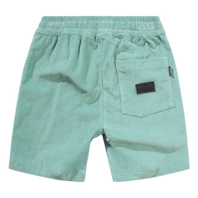 Beachcord Fleece Shorts | Mintgrün