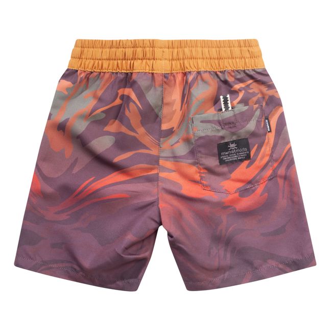 Camoglow Recycled Polyester Swim Trunks | Crimson