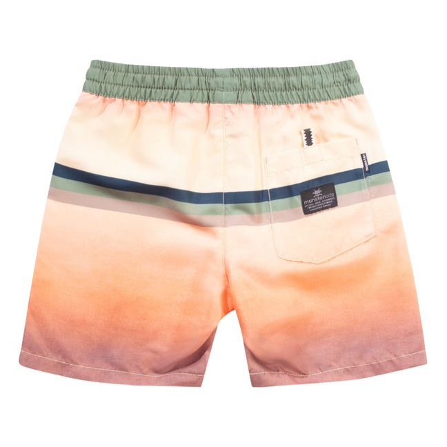 Faden Recycled Polyester Swim Trunks | Apricot