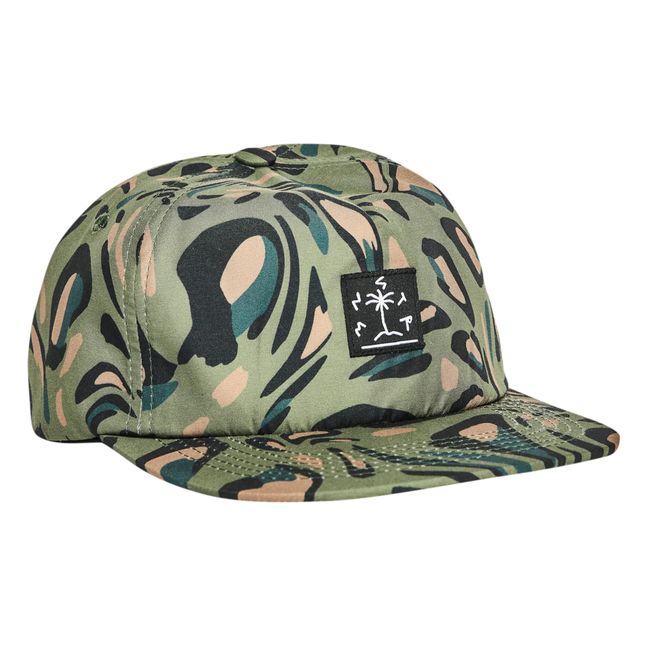 Camoswirl Cap | Verde militare