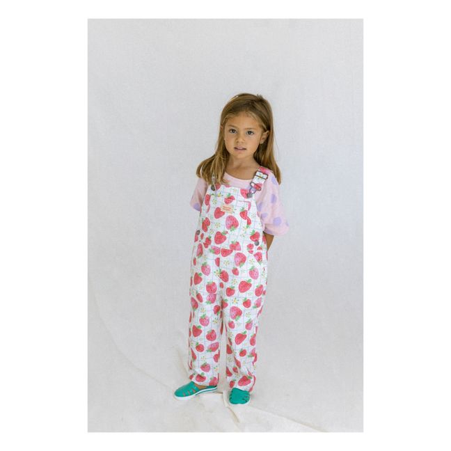 Strawberry Straw Melon Long Overalls | Rot