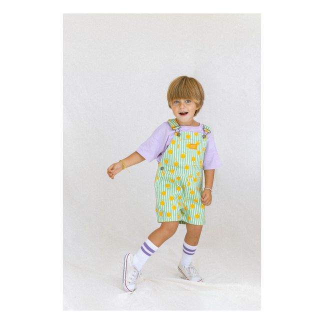 Salopette Courte Mandarine Tangerine | Vert