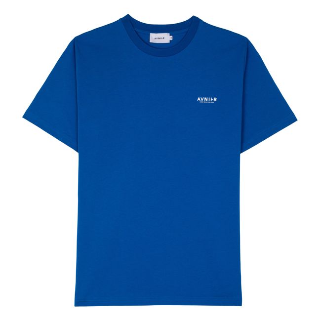 T-shirt Source V2 in cotone organico | Blu reale