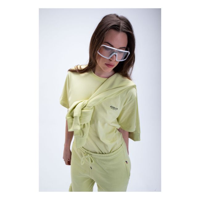 T-shirt Source V2 in cotone organico | Giallo