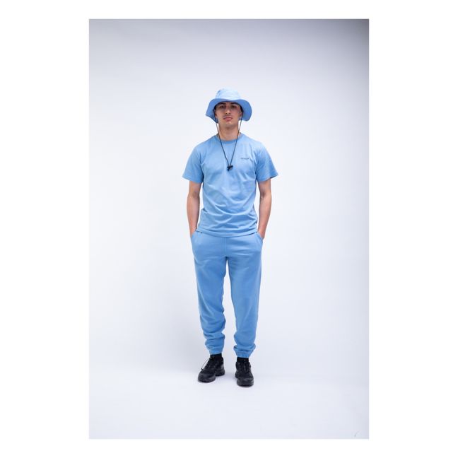T-shirt Source Vertical V2 Coton Bio | Bleu ciel