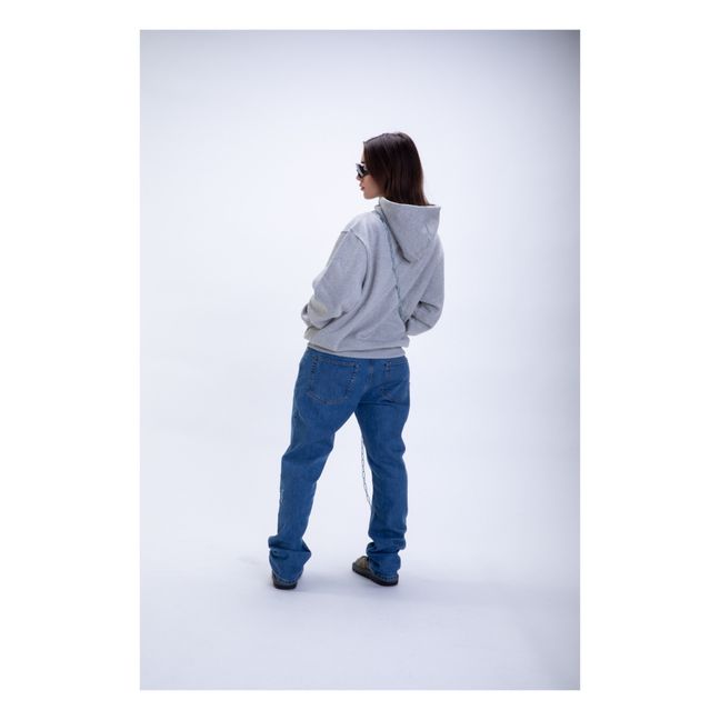 Hoodie Onset V2 Coton Bio | Gris chiné