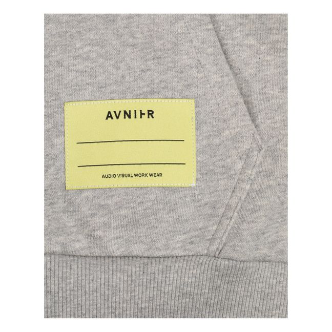 Hoodie Onset V2 Coton Bio | Gris chiné