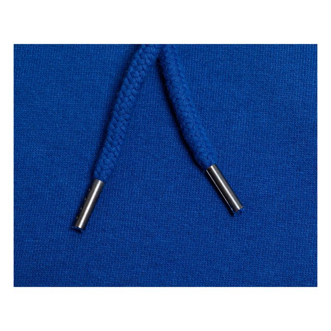 Felpa con cappuccio Onset V2 in cotone organico | Blu reale